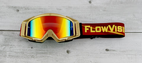 Flow Vision Rythem™ Motocross Goggle: Ironman