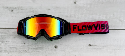 Flow Vision Rythem™ Motocross Goggle: Plaid