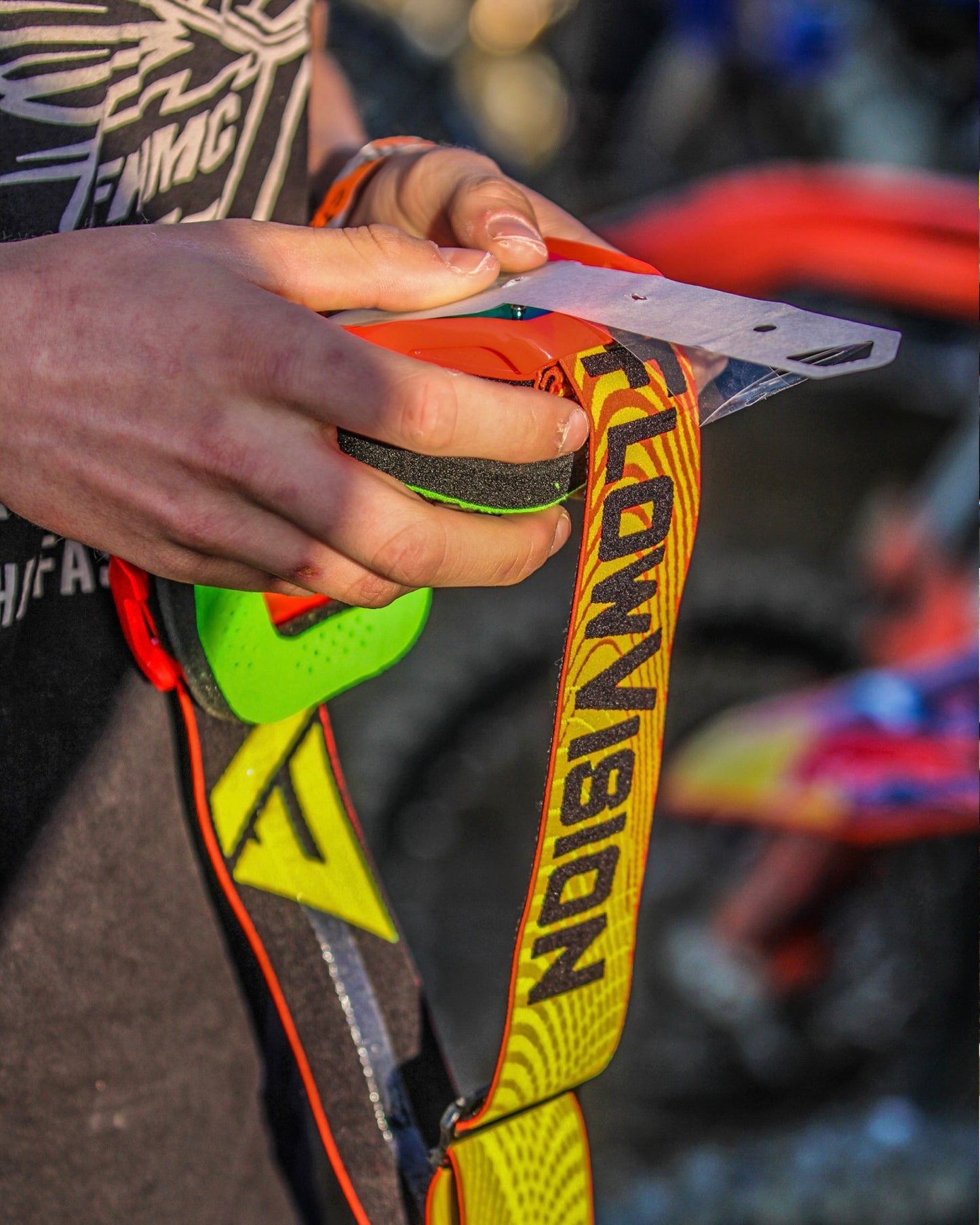 Flow Vision® Rythem/Section™ Motocross Goggle: Tear-Off's