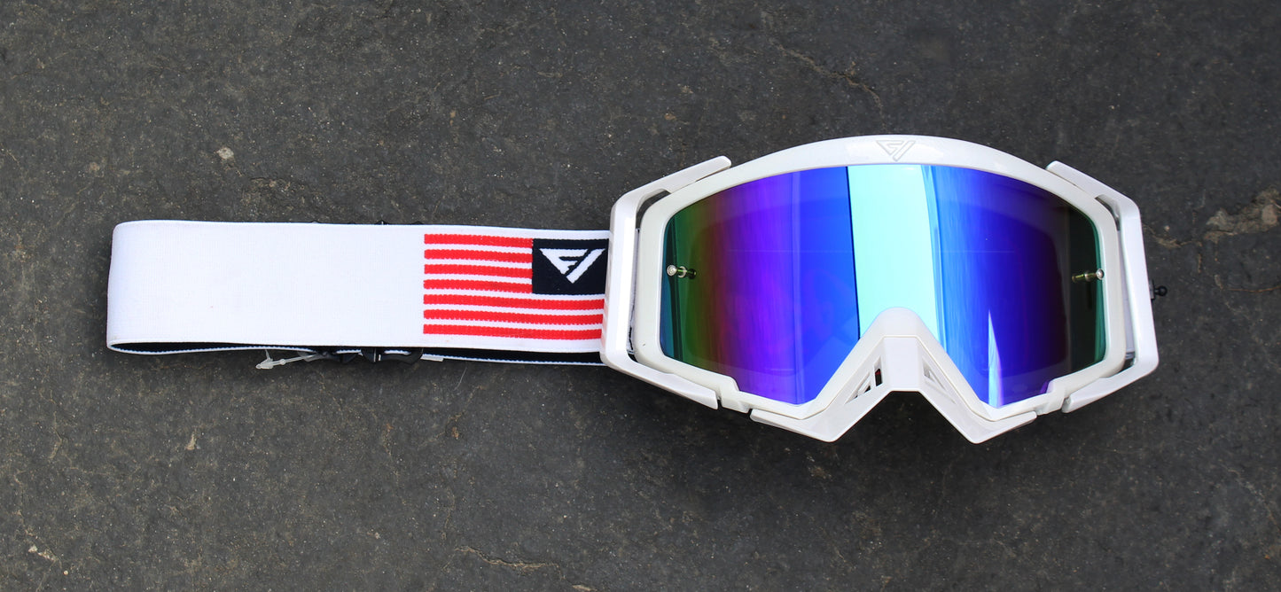 Flow Vision Rythem™ Motocross Goggle: I Don't Kneel