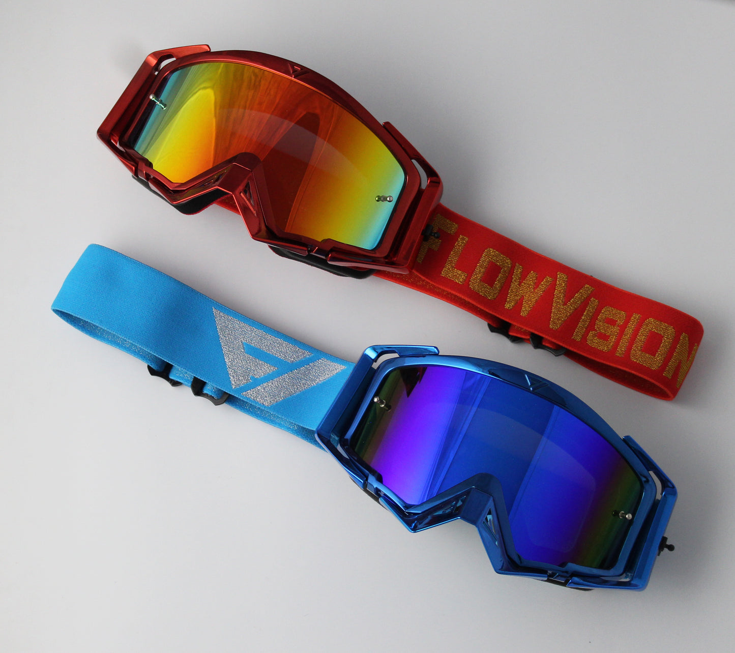 Flow Vision Rythem™ Motocross Goggle: Lava