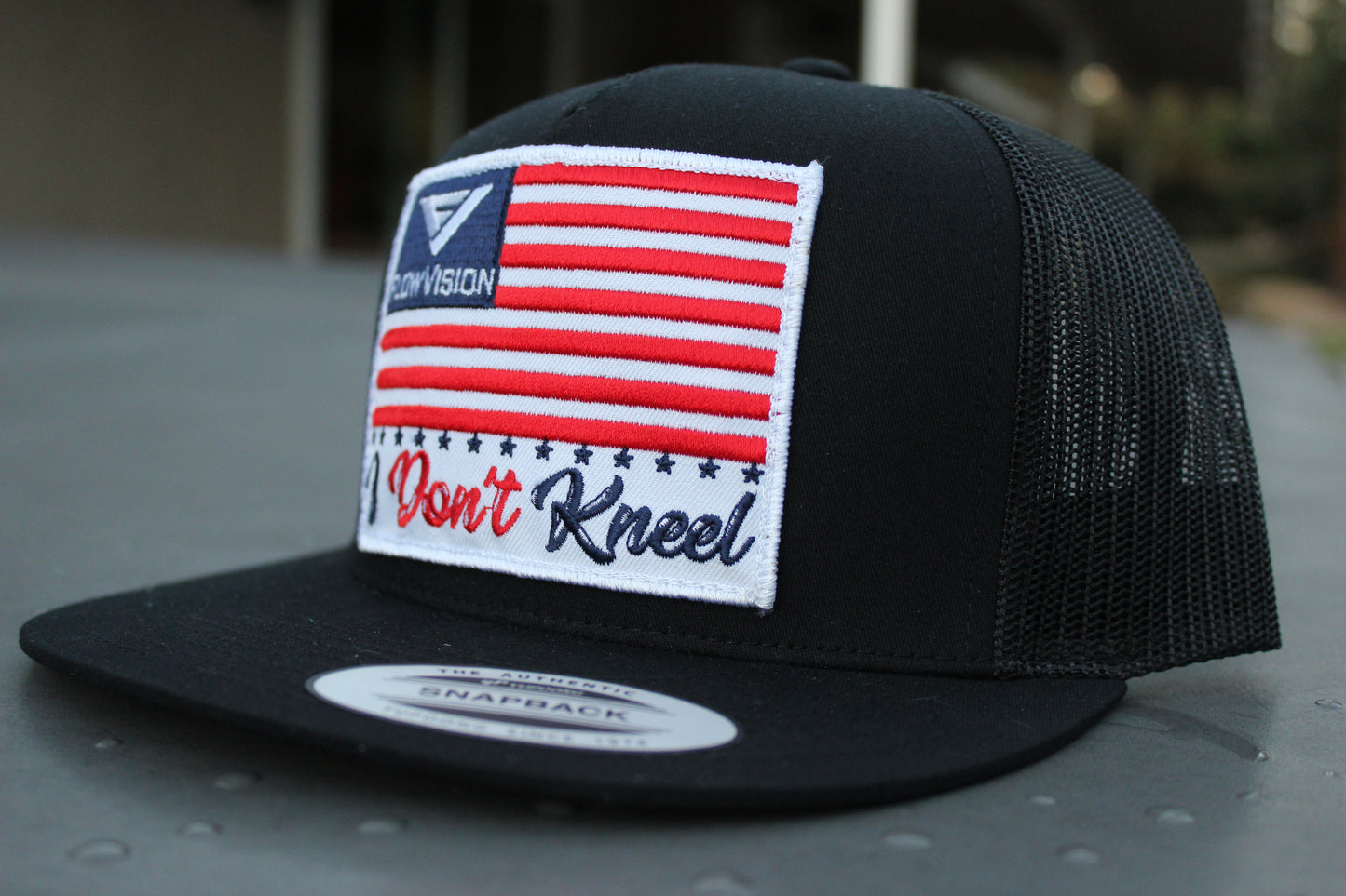 Flow Vision® I Don't Kneel Flat Bill Snapback
