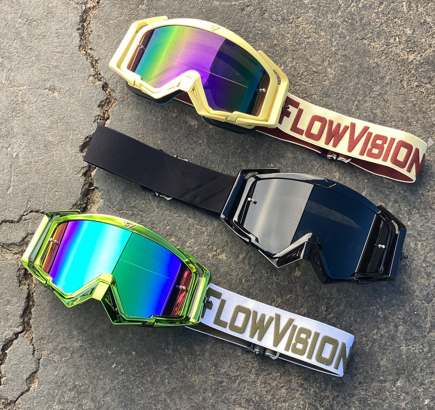 Flow Vision Rythem™ Motocross Goggle: C-Note