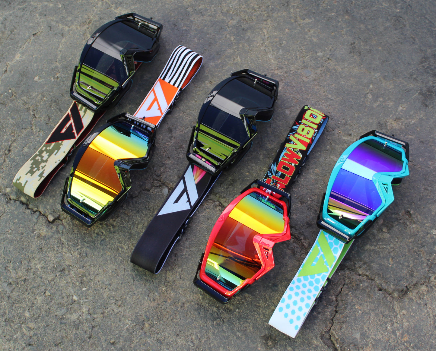 Flow Vision Rythem™ Motocross Goggle: CG Edition 2.0