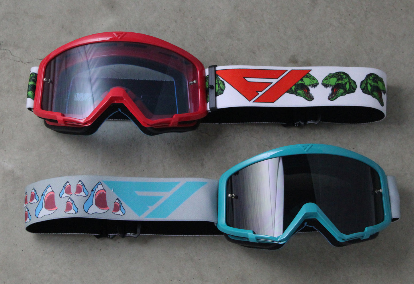 Flow Vision Youth Section™ Motocross Goggle: T Rex
