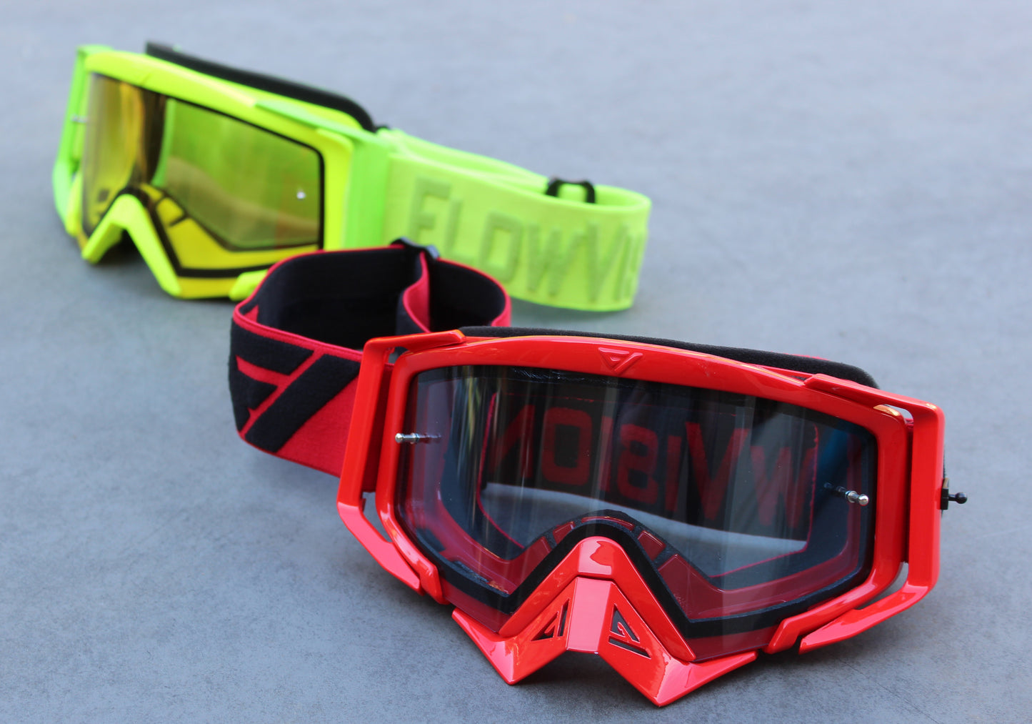 FlowVision® Rythem/Section™ Motocross Lens: Dual-Pane, Anti Fog Pro-Clear Blue