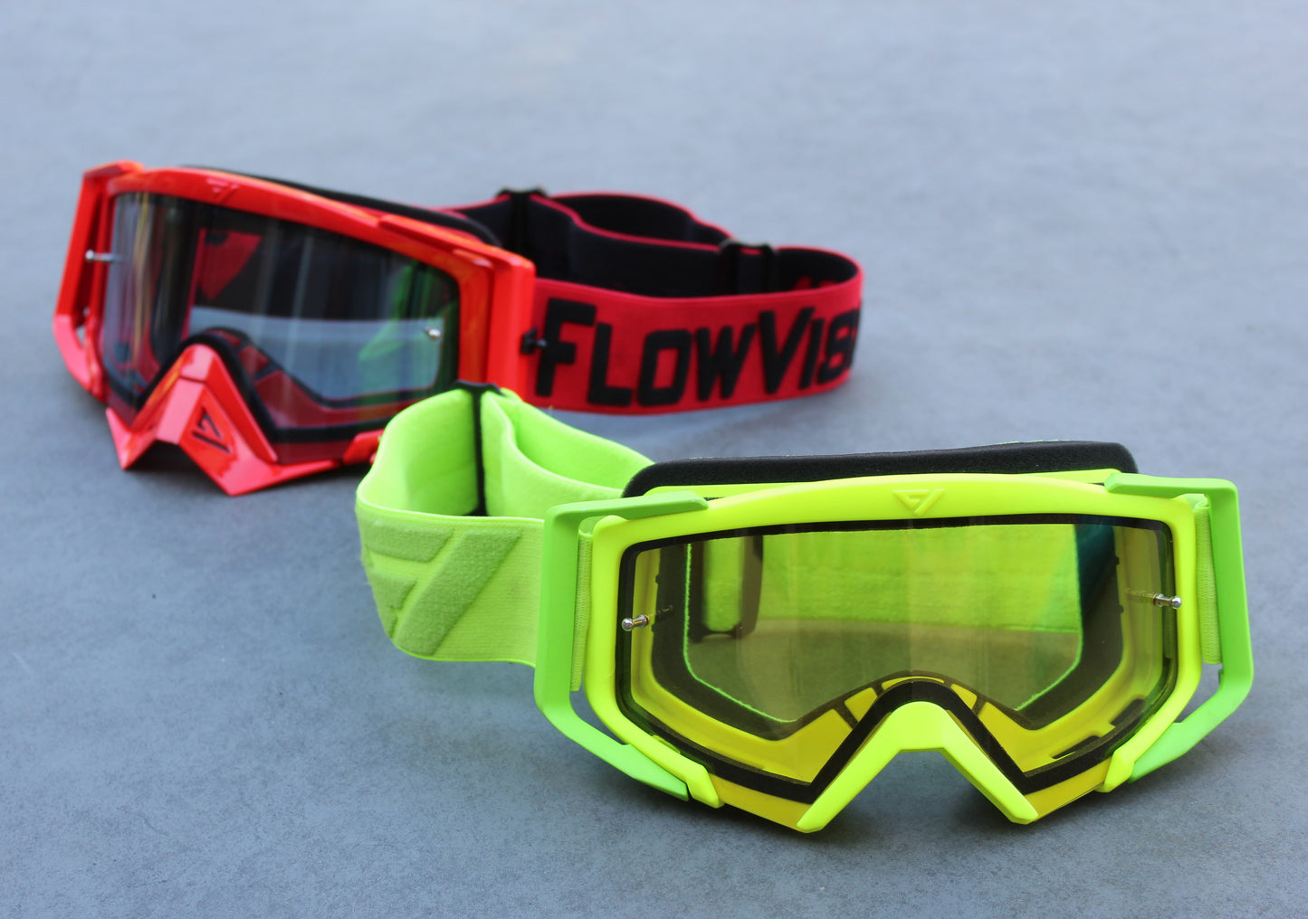 FlowVision® Rythem/Section™ Motocross Lens: Dual-Pane, Anti Fog Pro-Clear Yellow