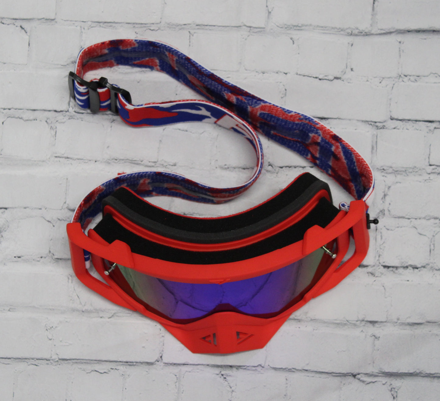 Flow Vision Rythem™ Motocross Goggle: The Patriot
