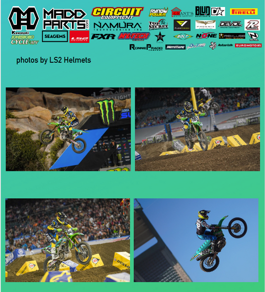 FlowVision, MADD Parts.com Kawasaki Race Team Report: SX Anahiem 3