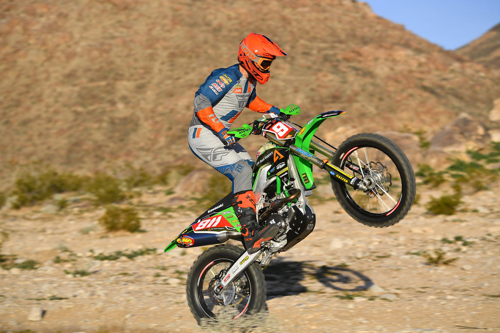 FlowVision's Jacob Argubright WINS the 2019 AMA National Hare and Hound Season Opener.....
