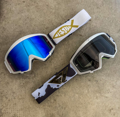 BlackSheep Youth Motocross Goggles | FlowVision Section Dirt Bike Goggles