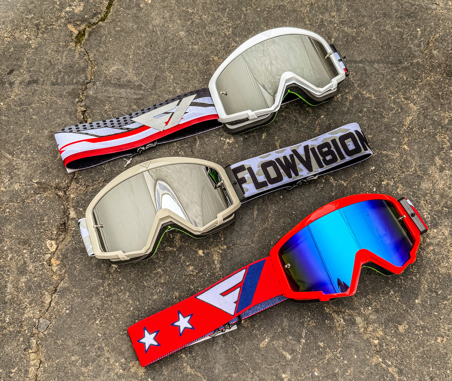 Flow Vision Youth Section™ Motocross Goggle: Cheetah