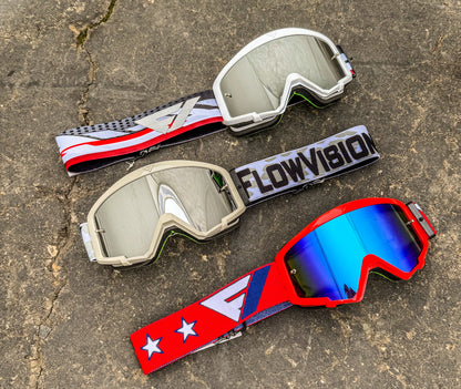 Flow Vision Youth Section™ Motocross Goggle: Cheetah
