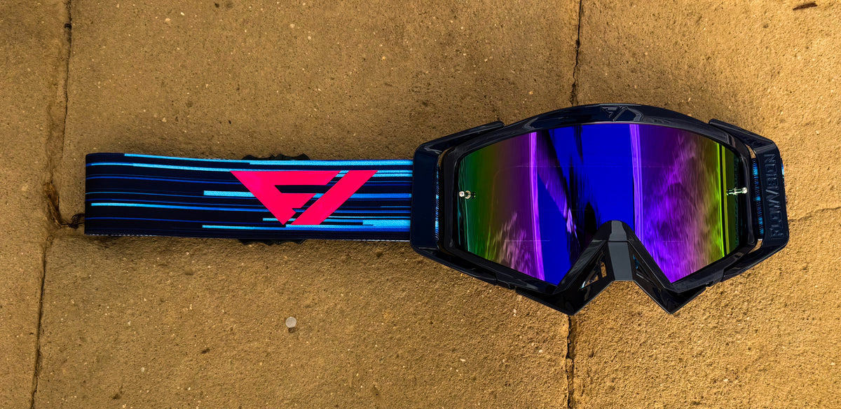 Flow Vision Rythem™ Motocross Goggle: Matrix – Flow Vision L.L.C