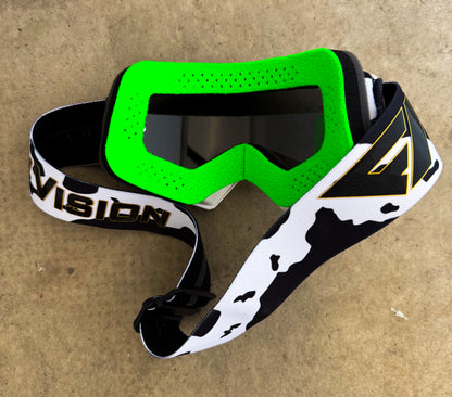 BlackSheep Youth Motocross Goggles | FlowVision Section Dirt Bike Goggles