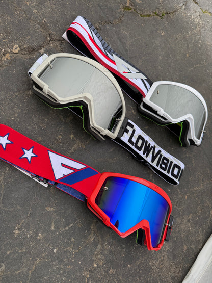 Flow Vision Youth Section™ Motocross Goggle: Cheetah