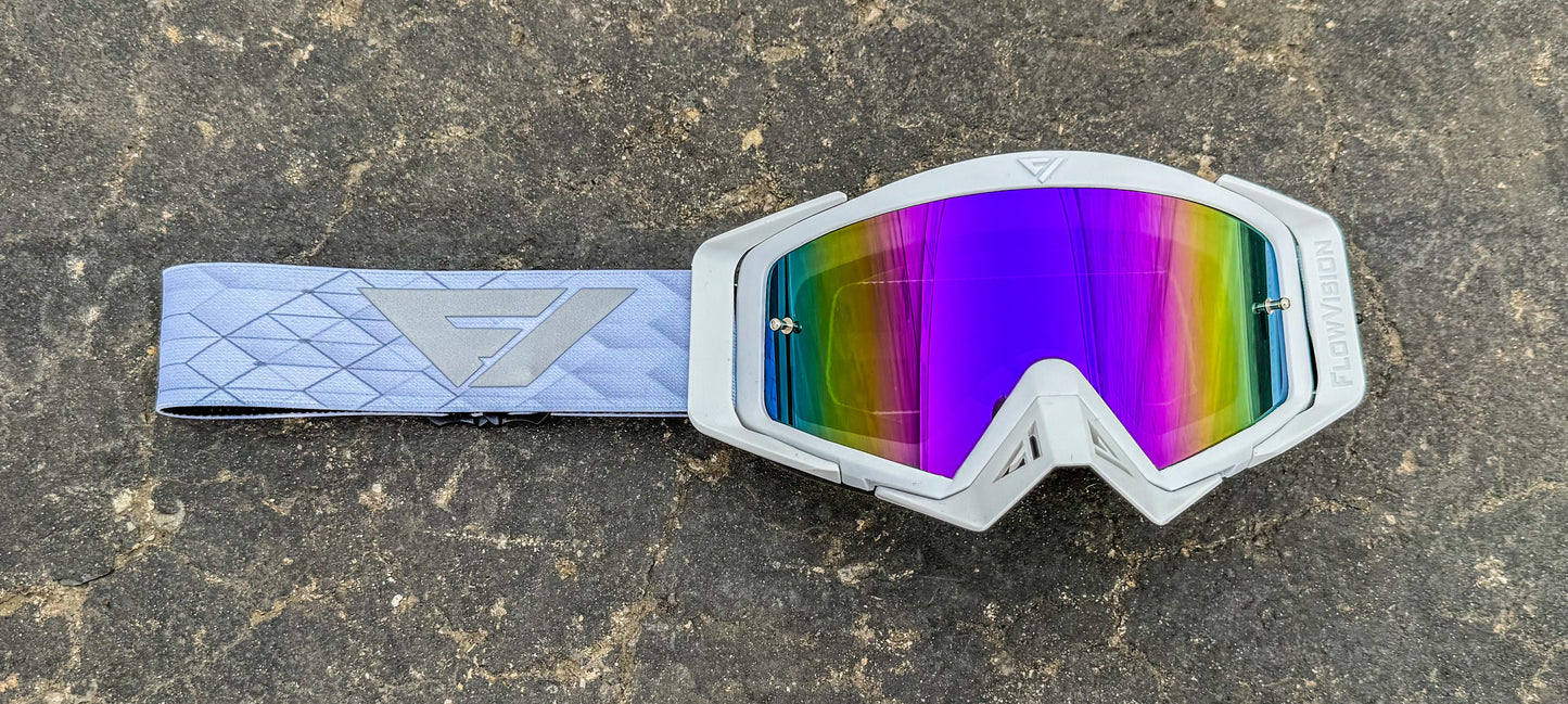 Flow Vision Rythem™ Motocross Goggle: Diamond