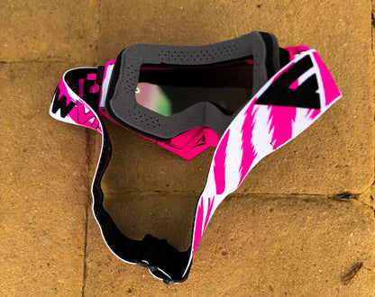Flow Vision Rythem™ Motocross Goggle: Flamingo