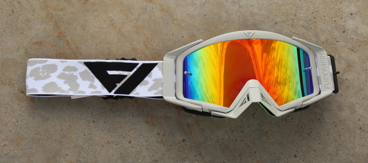 Flow Vision Rythem™ Motocross Goggle: Cheetah