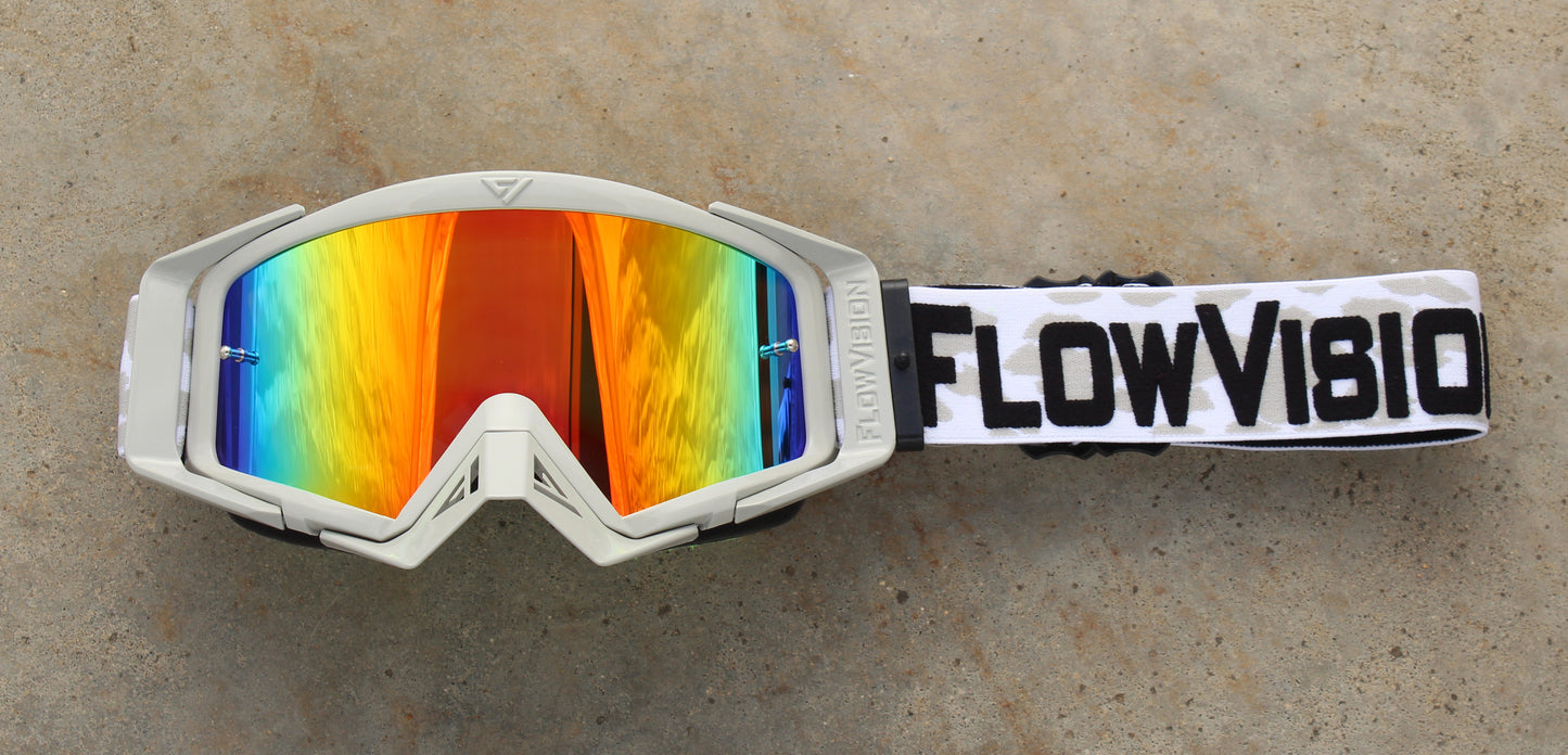Flow Vision Rythem™ Motocross Goggle: Cheetah