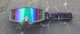 Flow Vision Rythem™ Motocross Goggle: Grey/Black