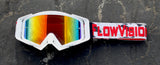 Flow Vision Rythem™ Motocross Goggle: Whiteout Camo