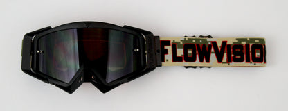 Flow Vision Rythem™ Motocross Goggle: Desert Storm