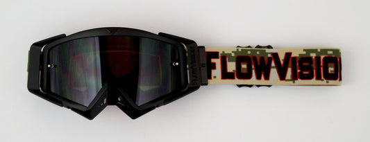 Flow Vision Rythem™ Motocross Goggle: Desert Storm