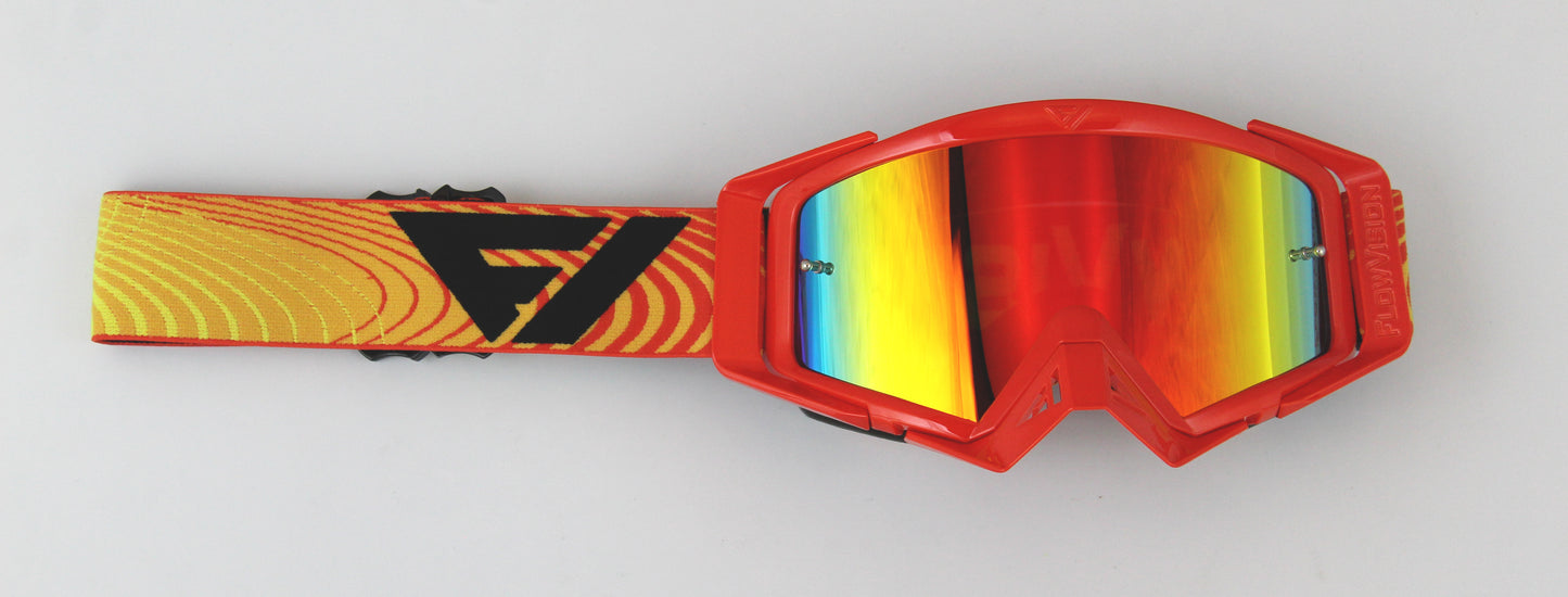 Flow Vision Rythem™ Motocross Goggle: Illuminate