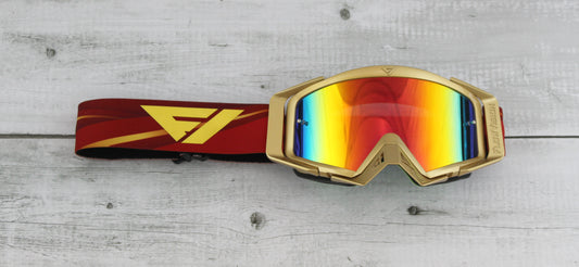 Flow Vision Rythem™ Motocross Goggle: Ironman