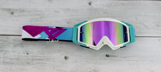 Flow Vision Rythem™ Motocross Goggle: Abstract