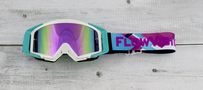 Flow Vision Rythem™ Motocross Goggle: Abstract