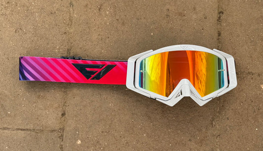 Flow Vision Rythem™ Motocross Goggle: Plaid