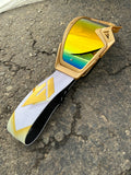 Flow Vision Rythem™ Motocross Goggle: Gold Leaf