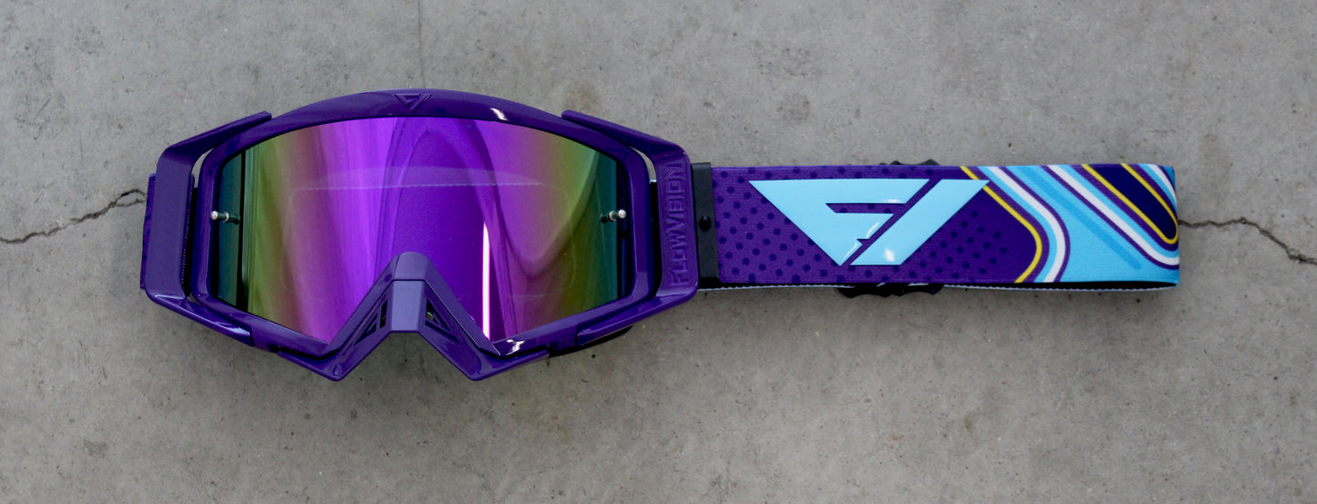 Flow Vision Rythem™ Motocross Goggle: Pipeline