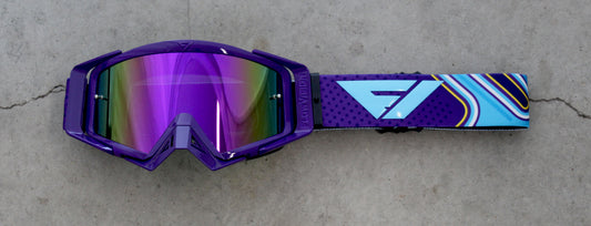 Flow Vision Rythem™ Motocross Goggle: Pipeline
