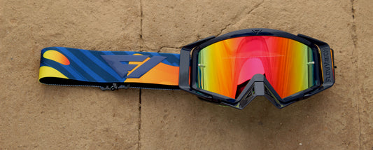 Flow Vision Rythem™ Motocross Goggle: Magma