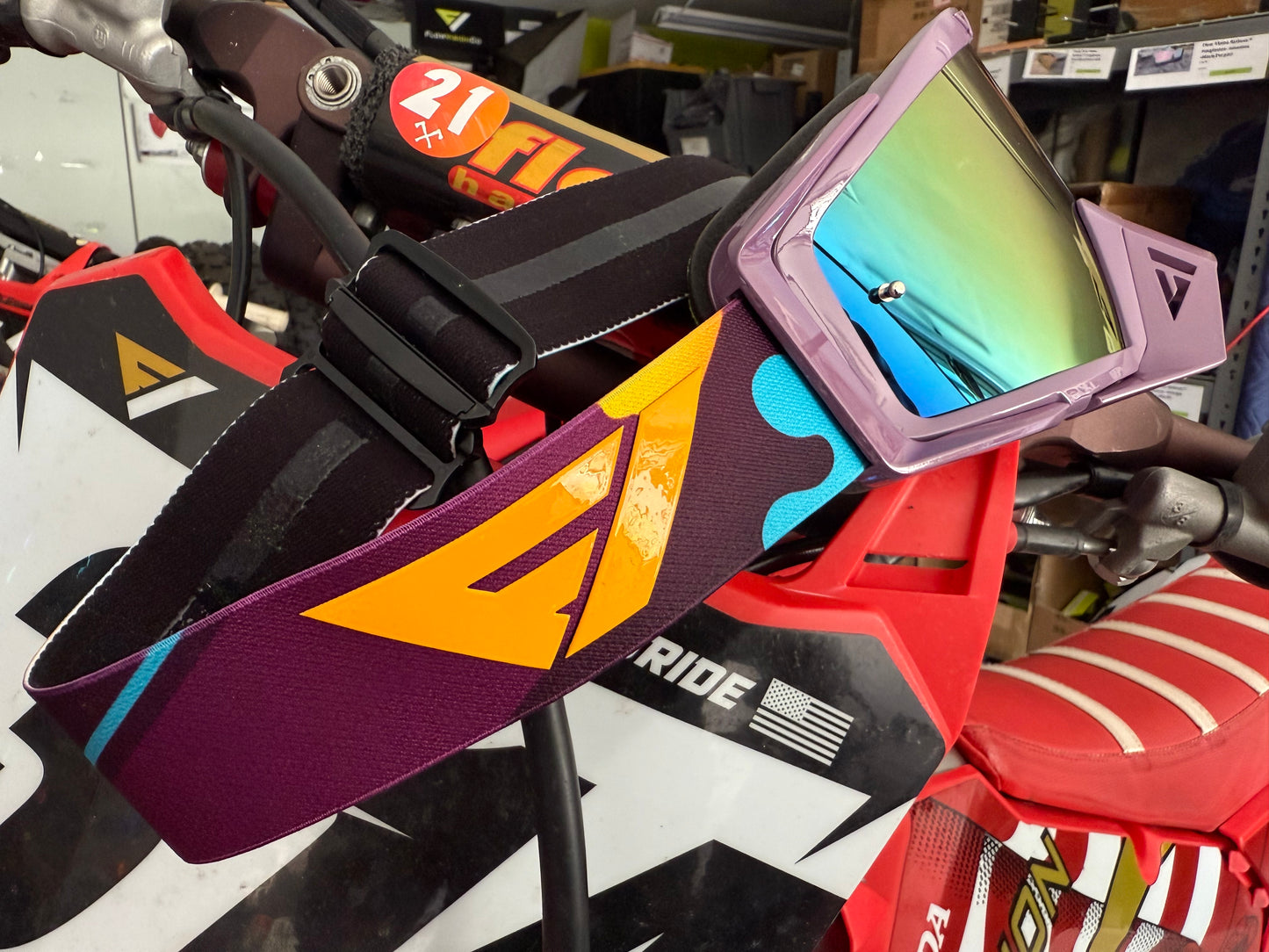 Flow Vision Rythem™ Motocross Goggle: GTO