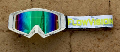 Flow Vision Rythem™ Motocross Goggle: Stormtrooper