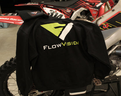 FlowVision Corpo Hoodie: Black