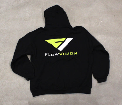 FlowVision Corpo Hoodie: Black