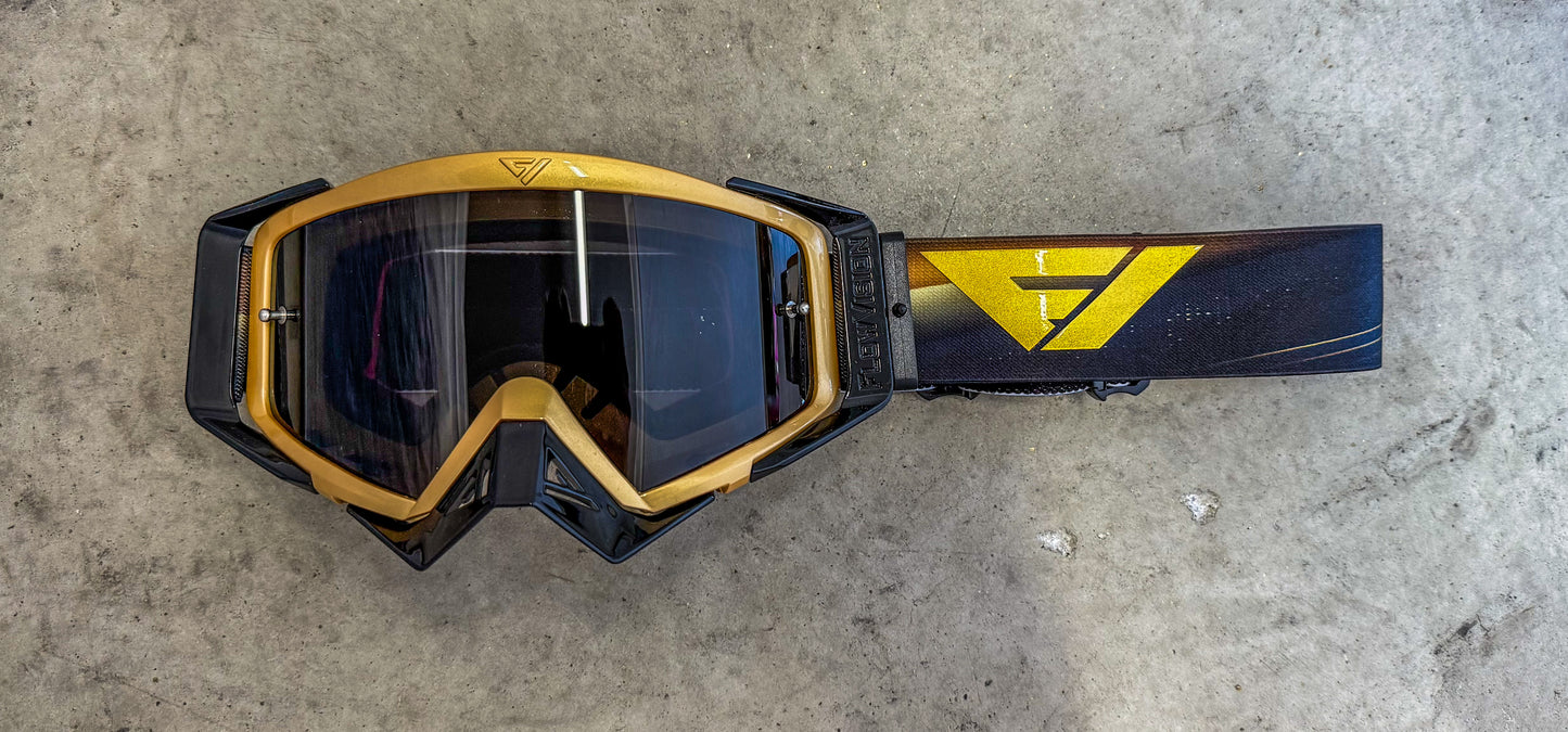 Flow Vision Rythem™ Motocross Goggle: Galaxy