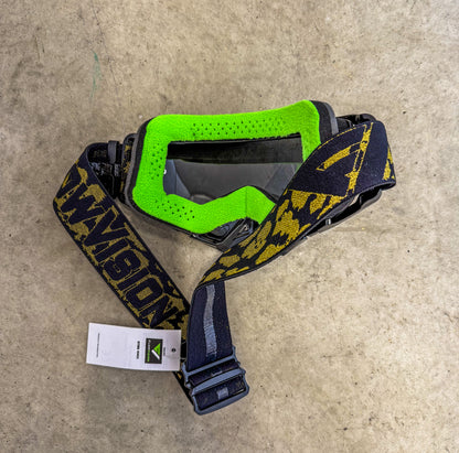 Flow Vision Rythem™ Motocross Goggle: Crude (Black Gold)
