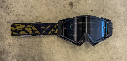 Flow Vision Rythem™ Motocross Goggle: Crude (Black Gold)