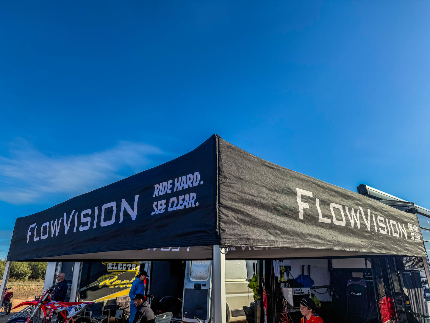 FlowVision® 10x10 Race Canopy with Aluminum Frame