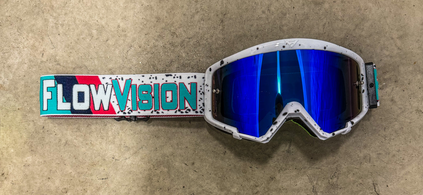Flow Vision Youth Section™ Motocross Goggle: Splatter