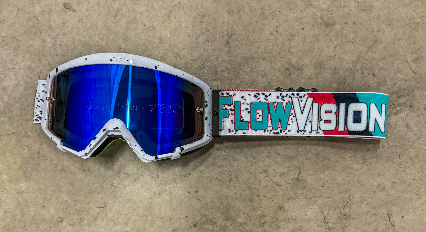 Flow Vision Youth Section™ Motocross Goggle: Splatter