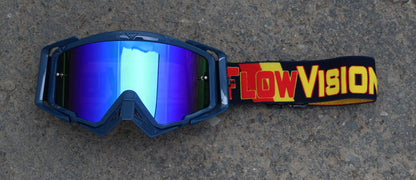 Flow Vision Rythem™ Motocross Goggle: AutoBahn