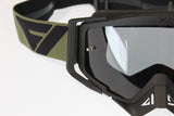 Flow Vision Rythem™ Motocross Goggle: Army Green/Black