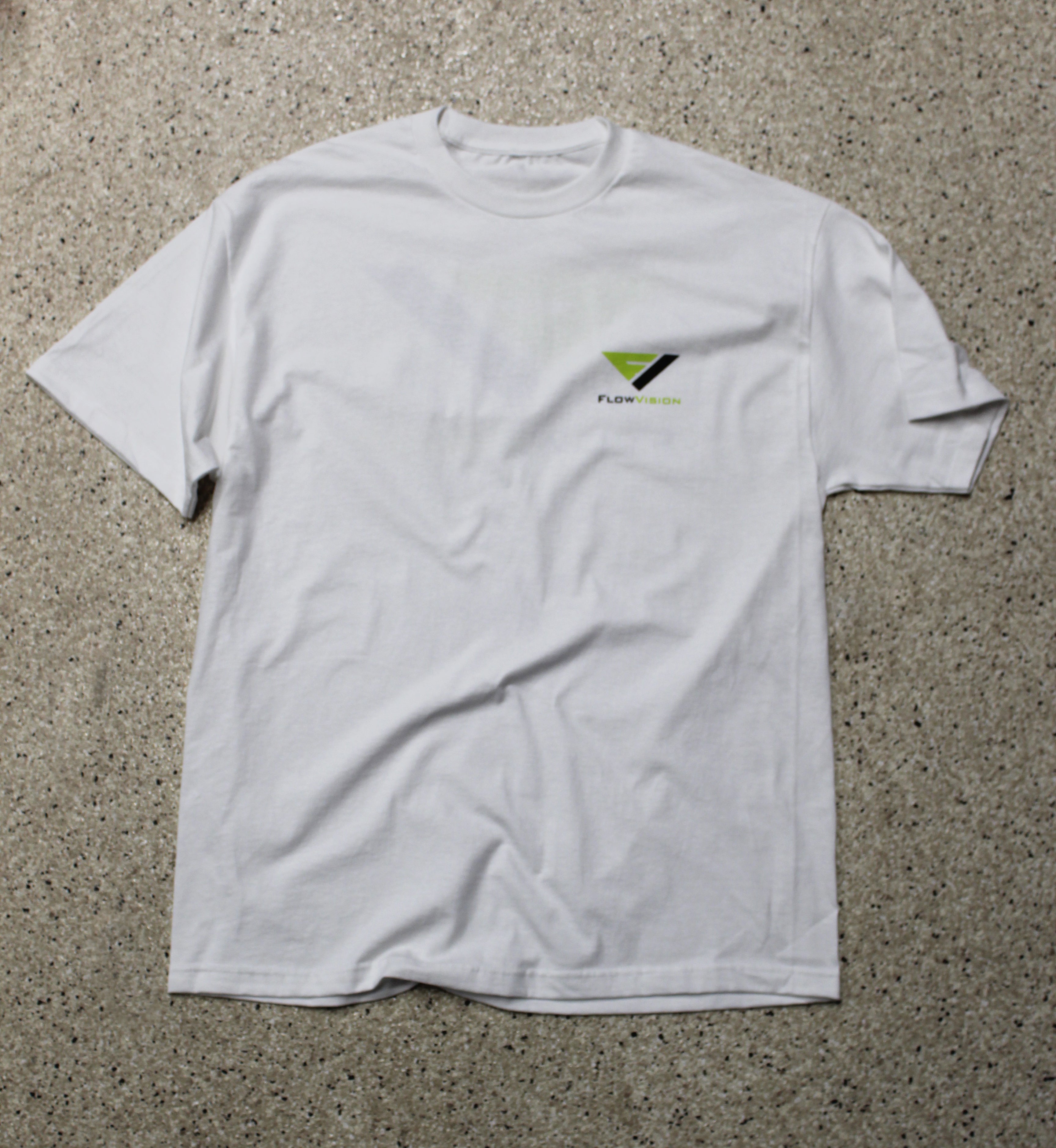 Flow Vision Corpo T-Shirt: White – Flow Vision L.L.C